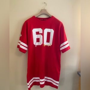Tommy Hilfiger, Kansas City Chiefs T-shirt dress. Worn once- we won!